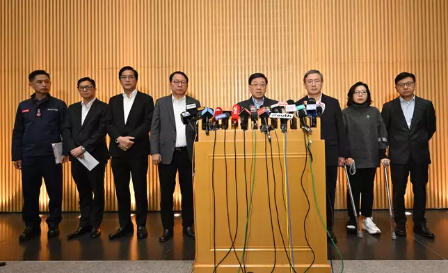 Government undertakes comprehensive follow-up on Tai Po fire (with photos/video) Source: HKSAR Government Press Releases