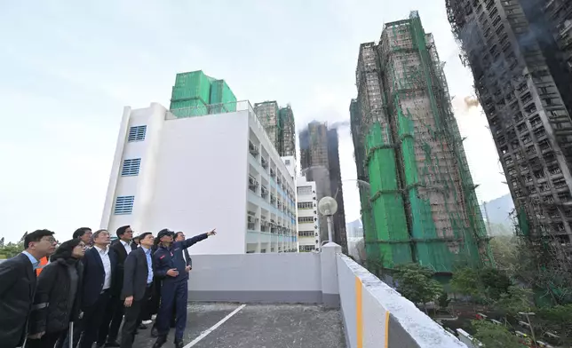 Government undertakes comprehensive follow-up on Tai Po fire (with photos/video) Source: HKSAR Government Press Releases