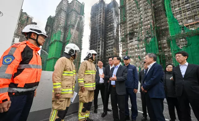 Government undertakes comprehensive follow-up on Tai Po fire (with photos/video) Source: HKSAR Government Press Releases