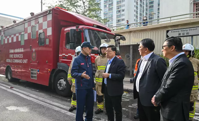 Government undertakes comprehensive follow-up on Tai Po fire (with photos/video) Source: HKSAR Government Press Releases