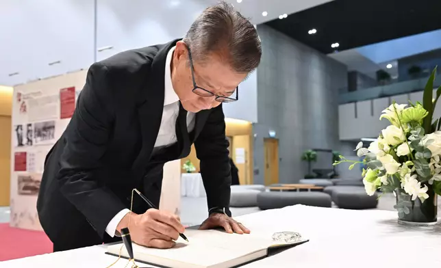 Mourning for victims of fire at Wang Fuk Court in Tai Po (with photos/video) Source: HKSAR Government Press Releases