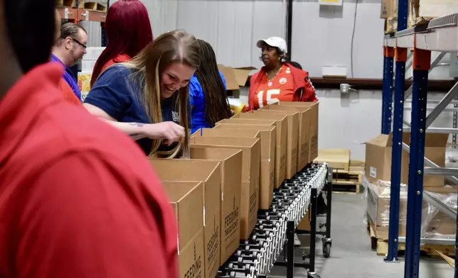 Community impact story: Kaitlin Nelson experienced food insecurity as a child. Now a mortgage supervisor at Navy Federal, she uses the credit union’s paid leave program to volunteer at the same food bank that helped her family make ends meet decades ago. “I’m grateful to work for a company that allows us to give back to such an important cause—and one that assisted my family in our times of need,” Kaitlin says.