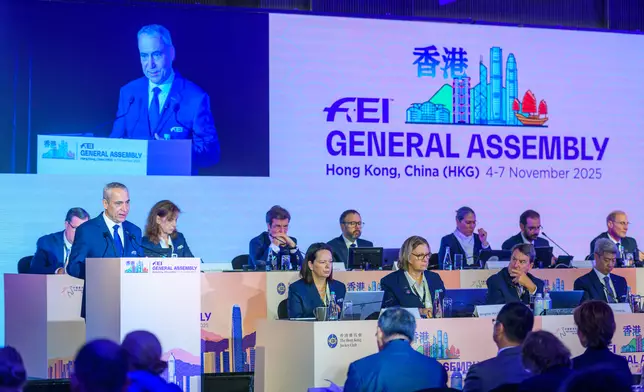 Equestrian leaders from 73 national equestrian federations and 13 stakeholder groups took part in the FEI General Assembly.