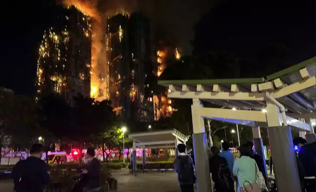 The No.5 Alarm Fire in Tai Po, Photo by Bastille Post