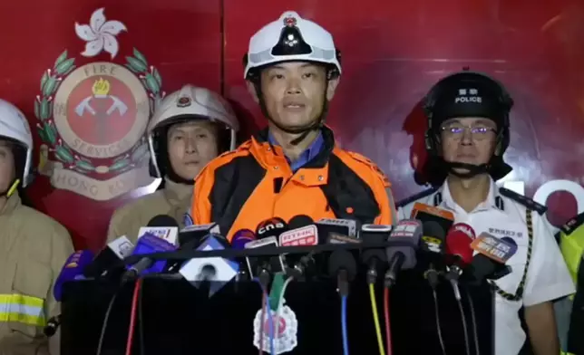 Mr. Chou Wing Yin, the Asst Ch Ambulance Offr (New Territories East), Photo source: FB of the Fire Services Department