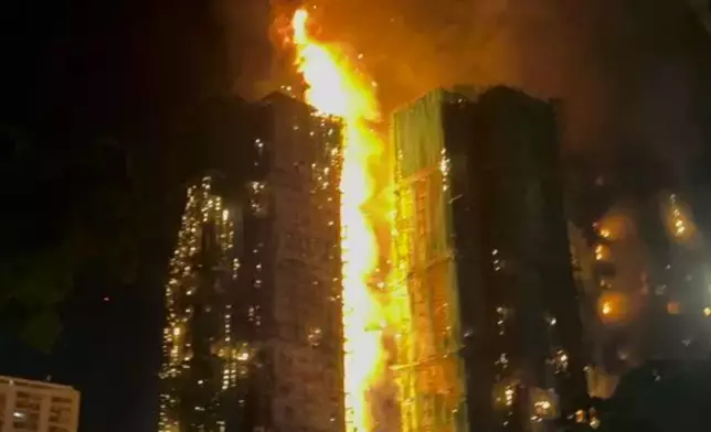 The No.5 Alarm Fire in Tai Po, Photo by Bastille Post