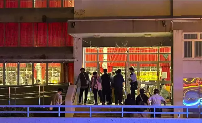 The community hall is now open to residents for shelter. Photo by Bastille Post