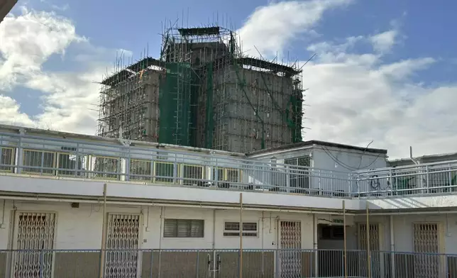 The Wang Fuk Court can be seen clearly from the Kwong Yau House, Photo by Bastille Post