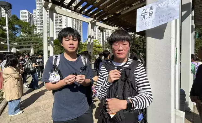 Mr. Chow (left) and Mr. Lam (right), Photo by Bastille Post