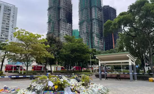 The site of fire in Tai Po, Photo by Bastille Post