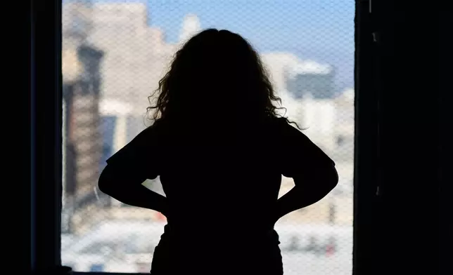 Katherine Carreño stands for a portrait Saturday, Dec. 6, 2025, in Los Angeles. (AP Photo/Allison Dinner)