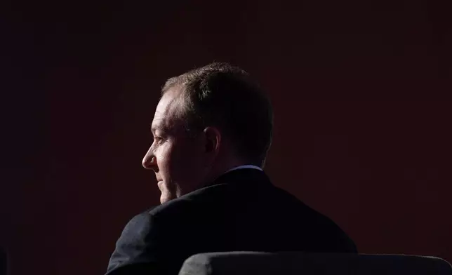 FILE - Environmental Protection Agency Administrator Lee Zeldin listens during the annual Alaska Sustainable Energy Conference on June 3, 2025, in Anchorage, Alaska. (AP Photo/Jenny Kane, File)