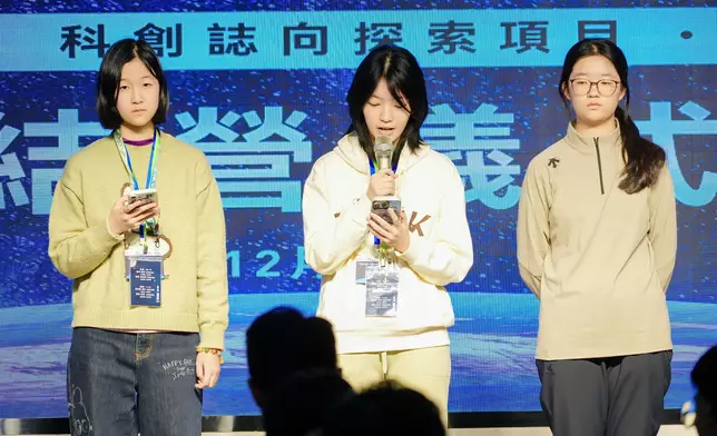 Students shared their feelings about participating in the exchange group