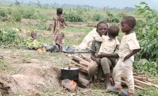 Thousands fleeing fighting in Congo's South Kivu arrive in Cibitoke, Kansega, Burundi, Thursday, Dec. 11, 2025. (AP Photo)