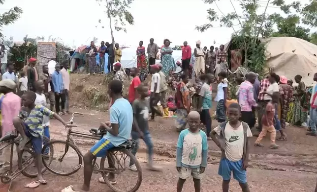 Thousands fleeing fighting in Congo's South Kivu arrive in Cibitoke, Kansega, Burundi, Thursday, Dec. 11, 2025. (AP Photo)
