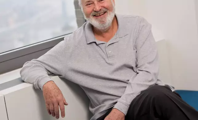FILE - Writer-director Rob Reiner poses for a portrait, May 2, 2016, in New York. (Photo by Brian Ach/Invision/AP, File)