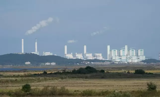 FILE - A general view of the Dangjin Power Station is seen in Dangjin, South Korea, Oct. 20, 2025. (AP Photo/Ahn Young-joon, File)
