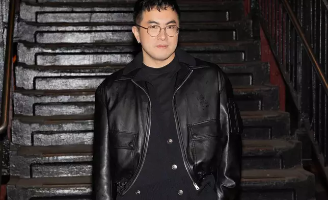 Bowen Yang attends the CHANEL 2025/26 Métiers d'art fashion show at Bowery subway station, Tuesday, Dec. 2, 2025, in New York. (Photo by CJ Rivera/Invision/AP)