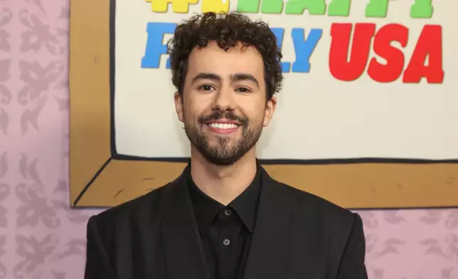 FILE - Actor Ramy Youssef attends the, "#1 Happy Family USA," premiere at Metrograph on April 16, 2025, in New York. (Photo by Andy Kropa/Invision/AP, File)