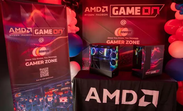 AMD Game On at Newegg Gamer Zone