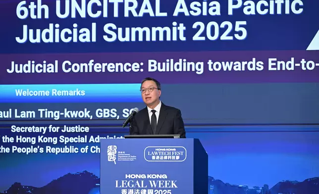 Hong Kong Legal Week 2025 commences today Source: HKSAR Government Press Releases