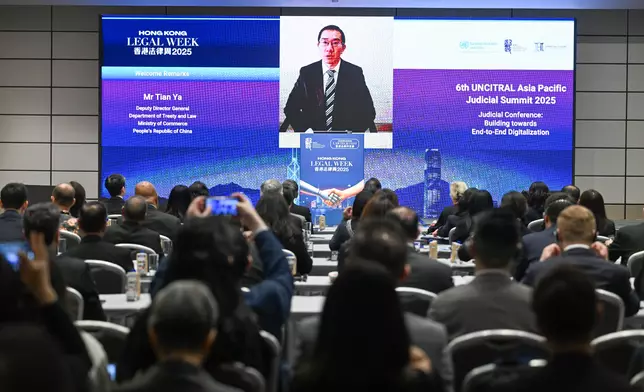 Hong Kong Legal Week 2025 commences today Source: HKSAR Government Press Releases