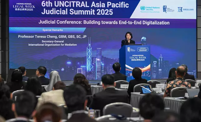 Hong Kong Legal Week 2025 commences today Source: HKSAR Government Press Releases