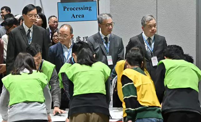 Counting of votes for Legislative Council General Election completed smoothly  Source: HKSAR Government Press Releases