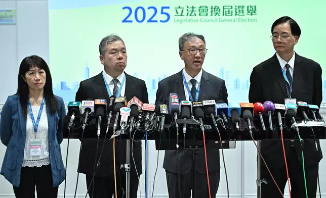 Counting of votes for Legislative Council General Election completed smoothly  Source: HKSAR Government Press Releases