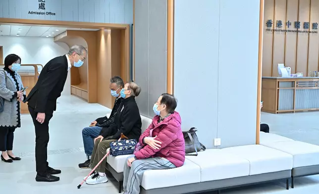 The Chinese Medicine Hospital of Hong Kong commences operations today and increases quota for subsidised general outpatient services in first month to meet keen demand (with photos/video) Source: HKSAR Government Press Releases