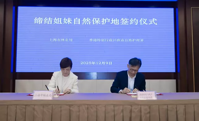 Mai Po Inner Deep Bay in Hong Kong and Chongming Dongtan National Nature Reserve in Shanghai established as sister wetlands  Source: HKSAR Government Press Releases