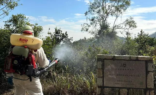 Pest Control Steering Committee provides updates on latest progress of interdepartmental mosquito control and prevention work against chikungunya fever at Tsing Yi Nature Trails  Source: HKSAR Government Press Releases