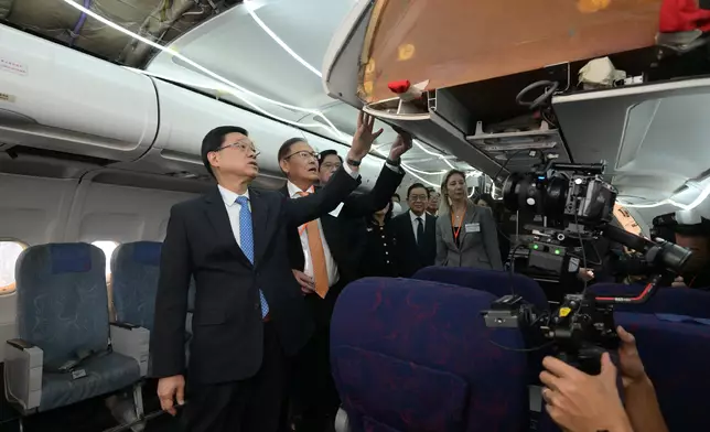 Speech by CE at Launch Ceremony of Aircraft Engineering Training Centre  Source: HKSAR Government Press Releases