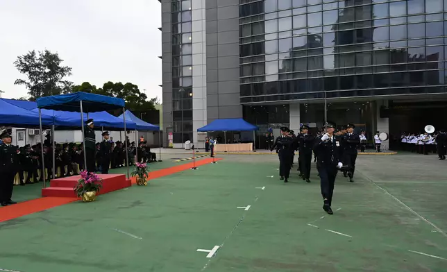 Civil Aid Service holds Passing-out Parade for 91st Recruits Source: HKSAR Government Press Releases