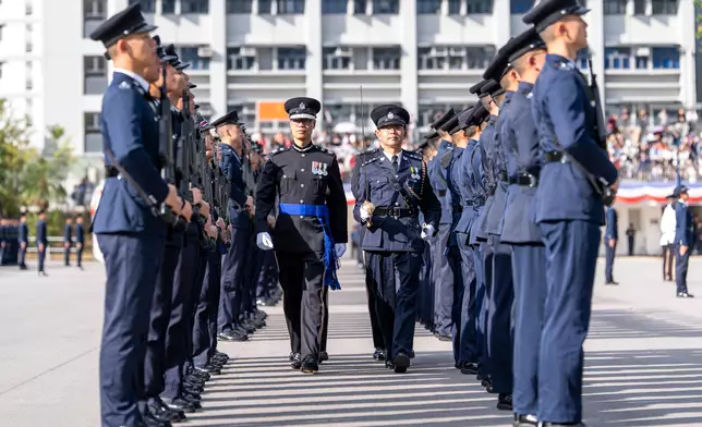 Deputy Commissioner of Police encourages graduates to jointly safeguard Hong Kong citizens  Source: HKSAR Government Press Releases