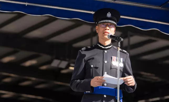Deputy Commissioner of Police encourages graduates to jointly safeguard Hong Kong citizens  Source: HKSAR Government Press Releases