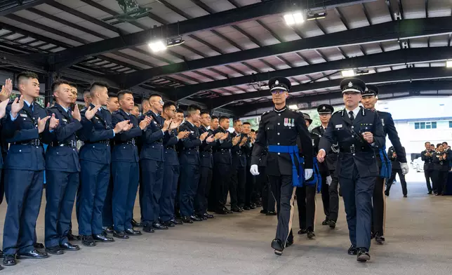 Deputy Commissioner of Police encourages graduates to jointly safeguard Hong Kong citizens  Source: HKSAR Government Press Releases