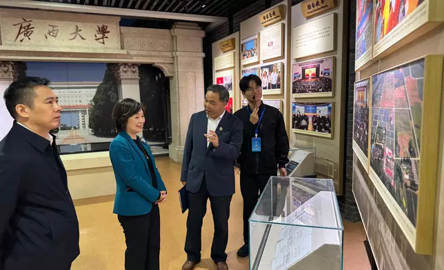 SED continues visit to Guangxi  Source: HKSAR Government Press Releases