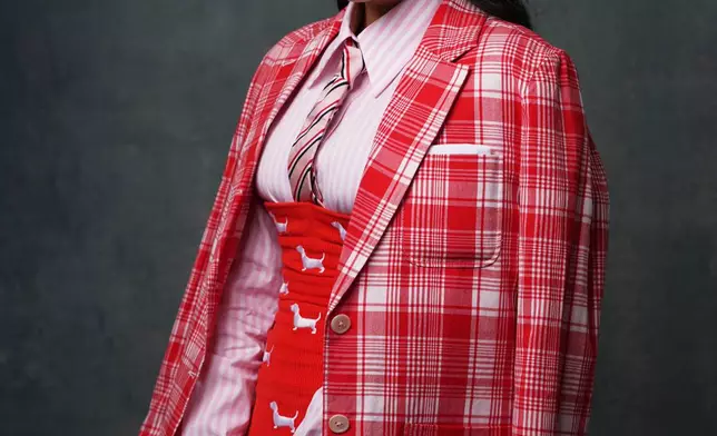 Actor Arden Cho poses for a portrait in Los Angeles on Tuesday, Aug. 26, 2025. (AP Photo/Chris Pizzello)