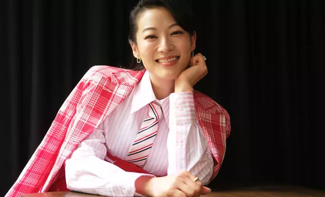 Actor Arden Cho poses for a portrait in Los Angeles on Tuesday, Aug. 26, 2025. (AP Photo/Chris Pizzello)