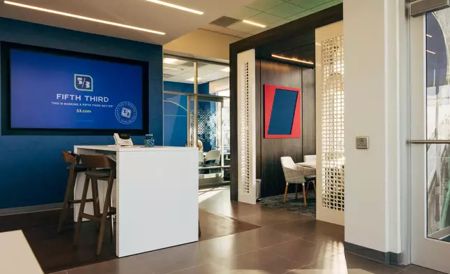 Inside Fifth Third's 200th financial center in Florida.