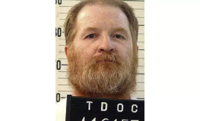FILE - This undated photo released by the Tennessee Department of Corrections shows Harold Wayne Nichols in Tennessee. (Tennessee Department of Corrections via the Chattanooga Free Press via AP, File)