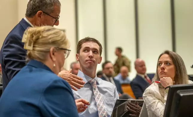 Tyler Robinson, accused of the murder of Charlie Kirk, appears during a hearing in Fourth District Court in Provo, Thursday, Dec. 11, 2025. (Rick Egan/The Salt Lake Tribune via AP, Pool)