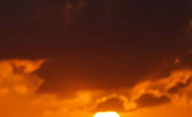 Ultra-Orthodox Jewish men of the Kiryat Sanz Hassidic participate in a Tashlich ceremony in Netanya, Israel, Sept. 30, 2025. (AP Photo/Ariel Schalit, File)