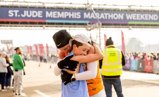 Supporters of St. Jude Children’s Research Hospital participate in the 2025 St. Jude Memphis Marathon Weekend presented by Juice Plus+ on Saturday, December 6, 2025 in Memphis, Tenn. More than 22,000 participants representing all 50 states and more than 97 countries, including more than 1,200 patient family members are participating in the event. Since its inception, the St. Jude Memphis Marathon has raised more than $154 million for the life-saving mission of St. Jude.