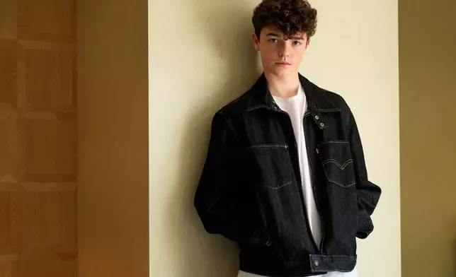 Actor Owen Cooper poses for a portrait on Saturday, Nov. 8, 2025, in Los Angeles. (AP Photo/Chris Pizzello)