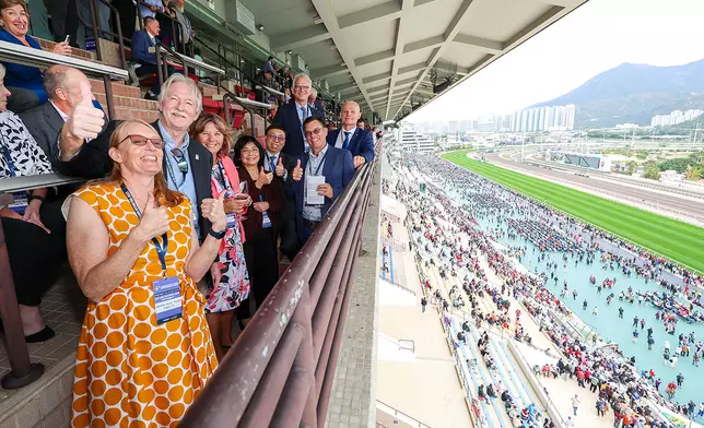 Ahead of the conference, delegates and speakers enjoy the on-course thrill of the Club's flagship LONGINES Hong Kong International Races 2025 to further deepen their understanding of horse racing.