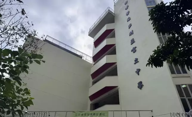 Batra Gulbir Singh came to the polling station set for ethnic minorities in Wan Chai to vote, Photo by Bastille Post