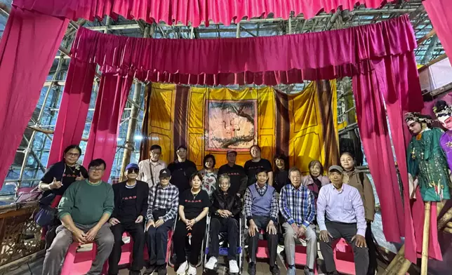 Mr. Chan Kam To (fifth from the left, front row) and the troupe members, Photo by Bastille Post