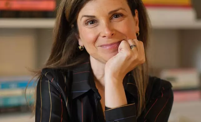 Author Laura Dave poses for a portrait on Tuesday, Dec. 9, 2025, in Santa Monica, Calif. (AP Photo/Chris Pizzello)